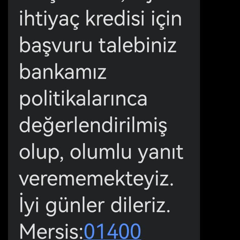 Kredi Onayı Alınamaması Ve Hesap Kapatma Talebi