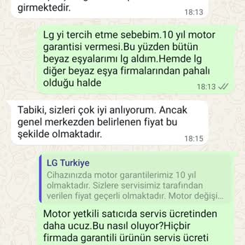 Garanti Kapsamındaki Buzdolabı Motoru İçin Yüksek İşçilik Ücreti Talebi
