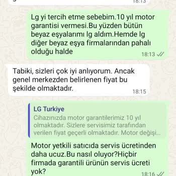 Garanti Kapsamındaki Buzdolabı Motoru İçin Yüksek İşçilik Ücreti Talebi
