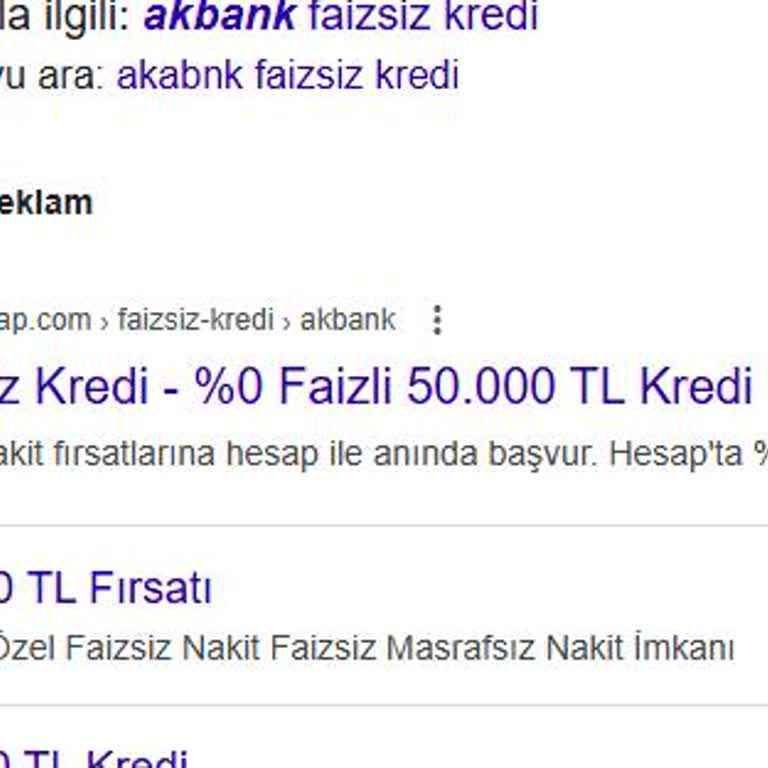 Faizsiz Kredi Kampanyası Vaat Edilip Sunulmadı