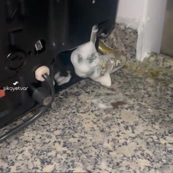 Kumtel Ocakta Gaz Kaçağı