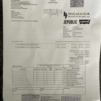 Levis'ten Aldığım Tişörtlerde Beden Sorunu Ve İlgisiz Mağaza Deneyimi