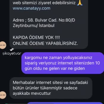 Jack’s Man - Can Atay Web Sitesinde Elinde Olmayan Ürünü Satıyor İnsanları Mağdur Ediyor!