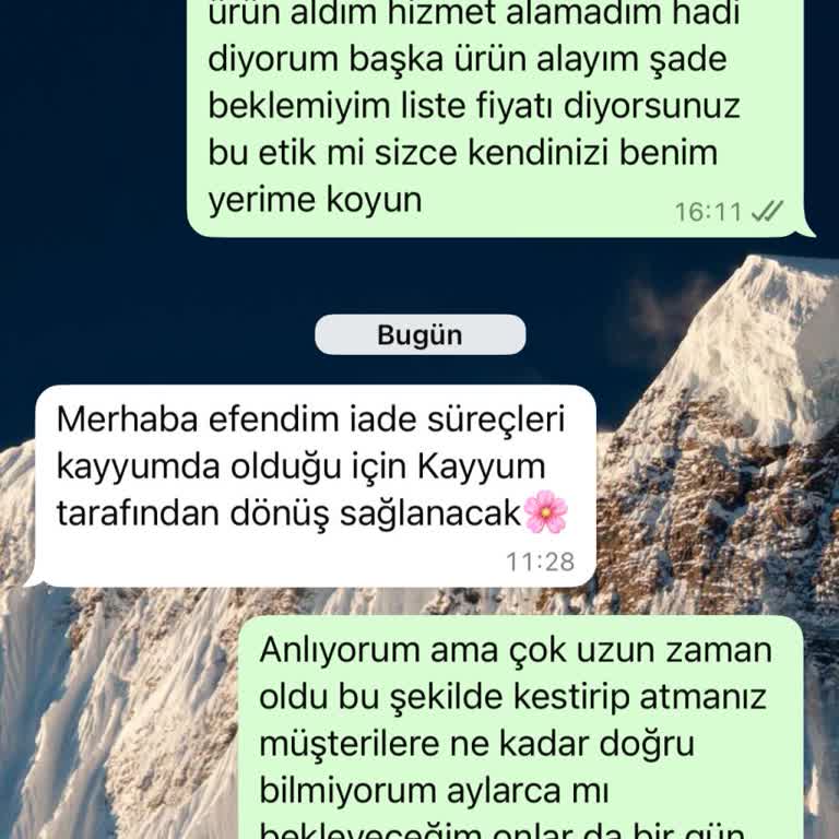 Bakırköy Şubesinde Ödenen Hizmetin Verilmemesi Ve İade Sorunu