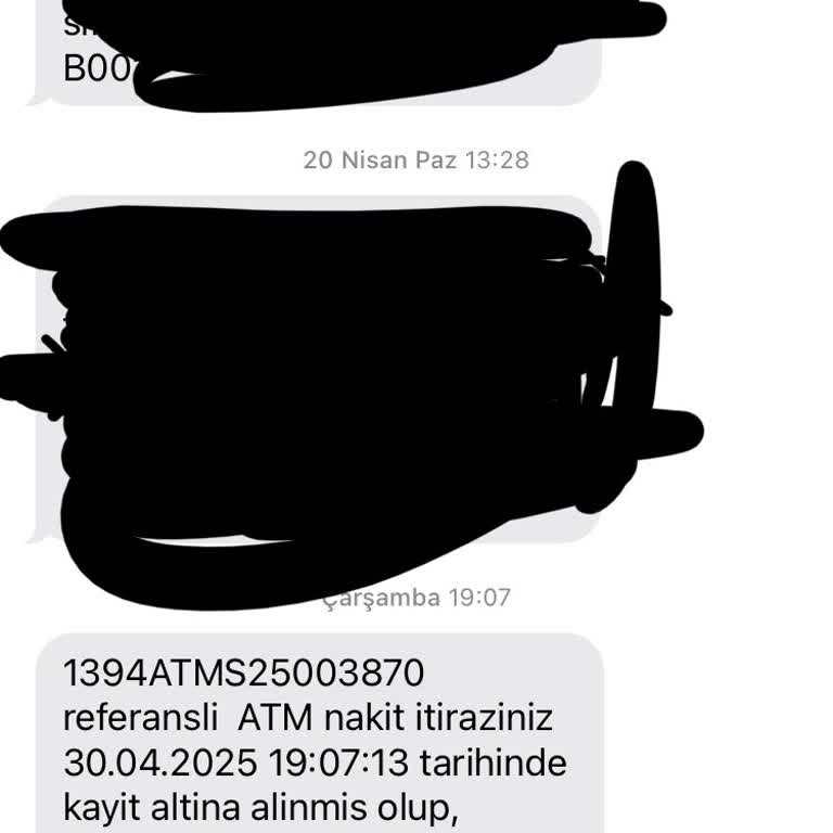ATM Arızası Nedeniyle Paramı Geri Alamıyorum!