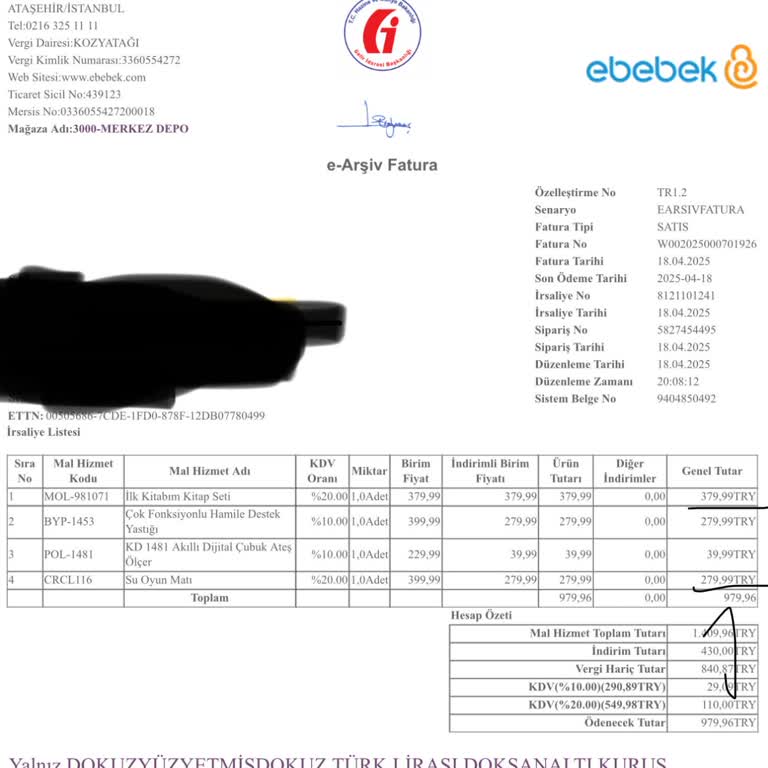 İade Tutarında Haksızlık Yaşadım