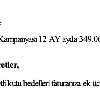 Digiturk İnternet Paketinde Gizli Modem Ücretiyle Karşılaştım