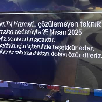 Smart TV Özelliklerinin Çalışmaması Nedeniyle Mağduriyet Yaşıyoruz