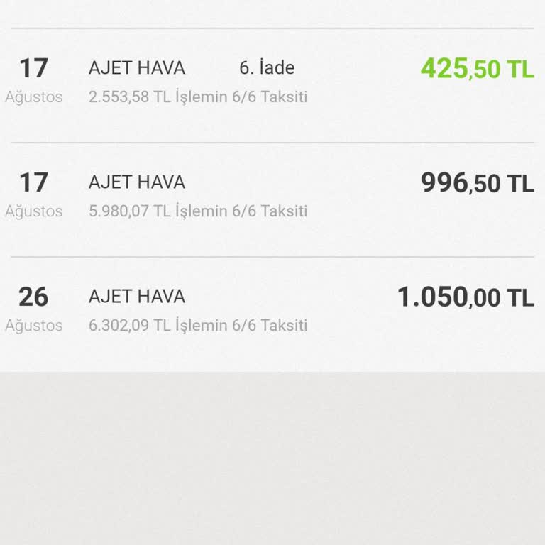 Ajet Uygulamasında Çifte Çekim Ve Eksik İade Mağduriyeti