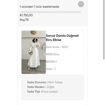 Aldığım Elbisede Sorun Var Müşteri Hizmetleri İse Ulaşılmaz