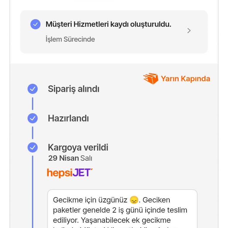 Siparişim Teslim Edilmedi, Param Hala İade Edilmedi