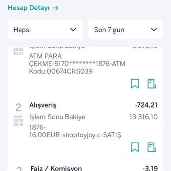 Hesabımdan İzinsiz Para Çekildi Mağduriyetimi Giderin