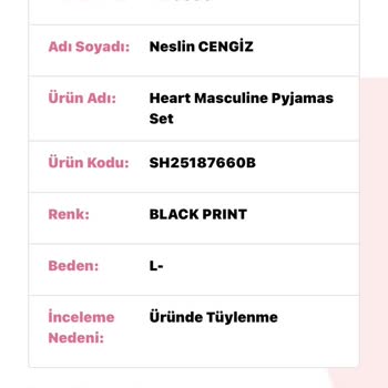 Hassas Kullandığım Pijama Kullanıcı Hatasıyla Geri Döndü