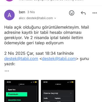 Üyelik İptalinden Sonra Haksız Ücret Kesintisi Ve Müşteri Hizmetlerine Ulaşılamıyor