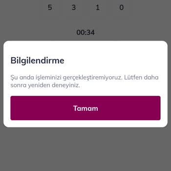 QNB Mobil Uygulamasında Hesap Açma Sorunu