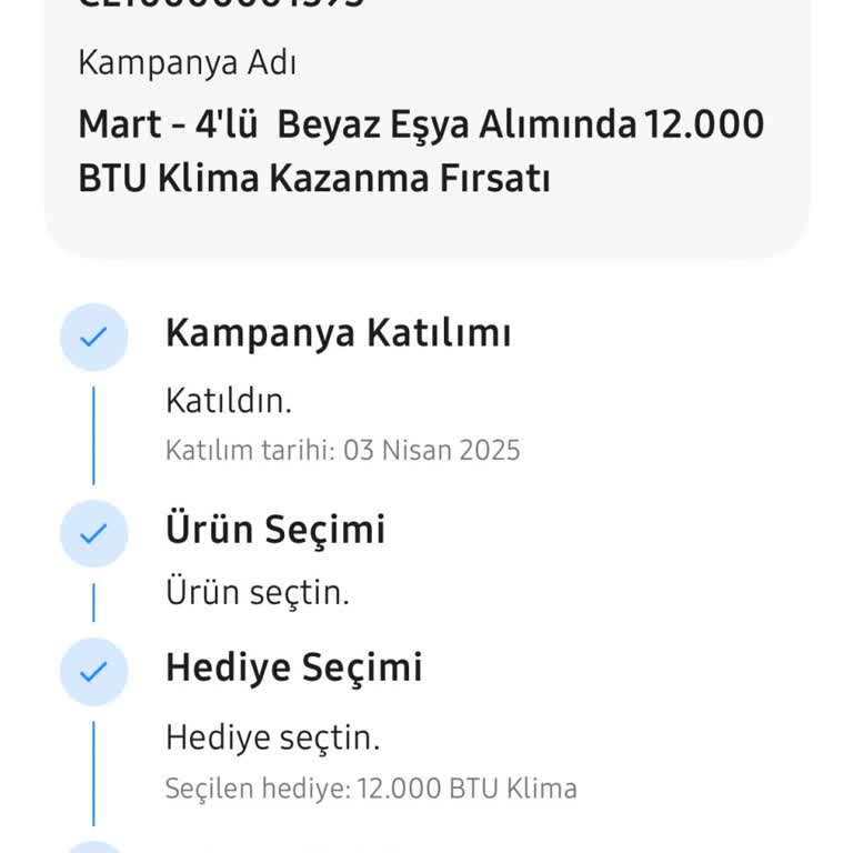 Samsung Kampanya Mağduriyeti: Klima Hala Teslim Edilmedi