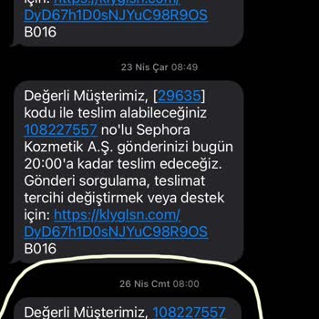 Teslim Alınmayan Ürün İçin İade Yapılmıyor