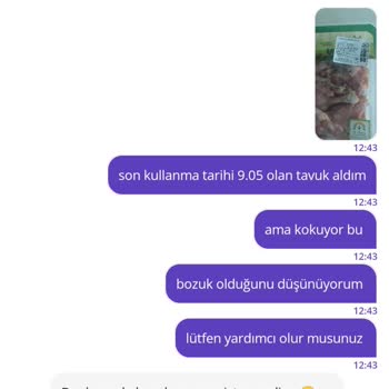 Getir'den Son Kullanma Tarihli Bozuk Tavuk Şoku!