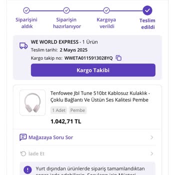 Yanlış Ve Replika Ürün, İade Sürecinde Büyük Sorun Yaşadım