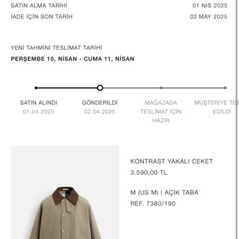 Zara Siparişim Teslim Edilmedi İade Süresi De Geçti