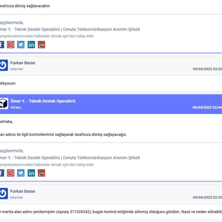 Domain Yenileme İşlemi Aylardır Tamamlanmadı, Mağduriyet Yaşadım