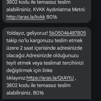 Aras Kargo Teslimatında Çağrıya Geç Cevapta Adresi Terk Ediyorlar