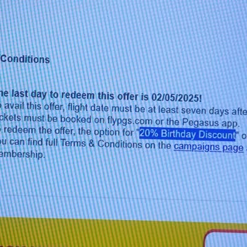 Doğum Günü İndirimi İçin Zorlu Ve Yetersiz Müşteri Hizmeti