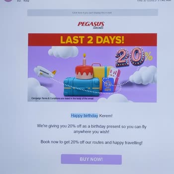 Doğum Günü İndirimi İçin Zorlu Ve Yetersiz Müşteri Hizmeti