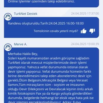 Abonelik Devir İşlemi Bir Haftadır Tamamlanmadı, İnternetim Kesik