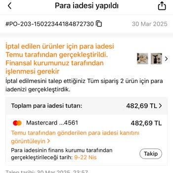 Temu'dan İptal Edilen Ürünlerin Ücreti İade Edilmiyor, Banka Da Yardımcı Olmuyor