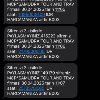 PTT Mesajı Sonrası Kartımdan Onayım Olmadan Yüksek Tutarda Para Çekildi