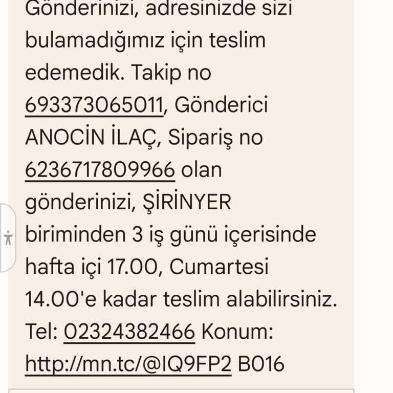 Kargo Teslim Edilmeden 'Evde Yoktunuz' Mesajı Geldi
