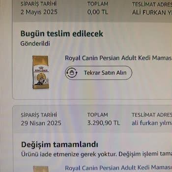 Ekstra Ücret Ödememe Rağmen Kedi Maması Teslimatı Gecikti