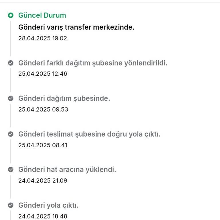 Kargom Şubeler Arasında Sürekli Aktarılıyor, Teslim Edilmiyor!