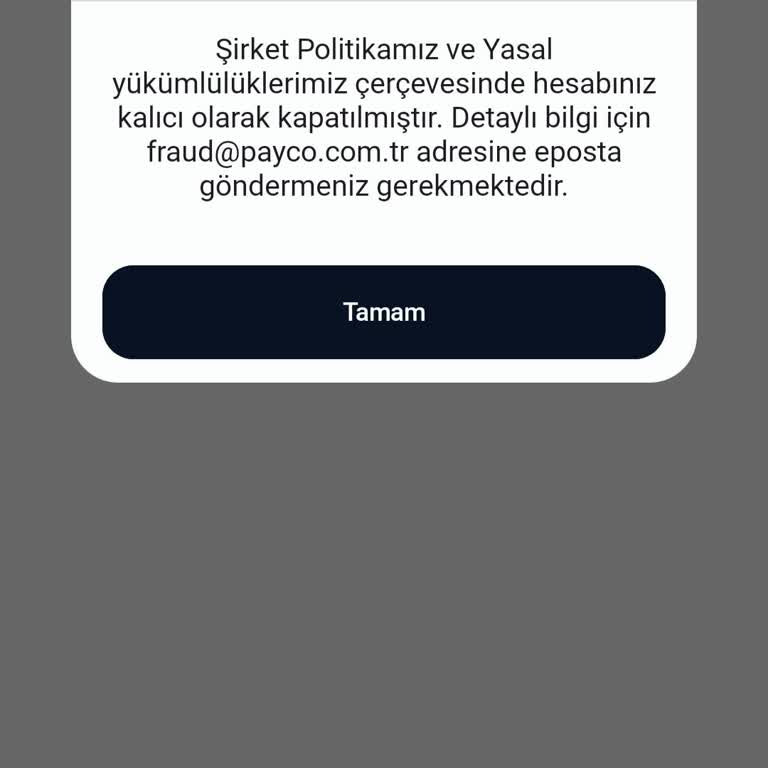Kapalı Hesaptaki Param İçin Destek Alamıyorum