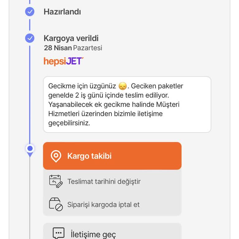 Teslimat Tarihi Yanıltıcı Bilgiyle Gecikti