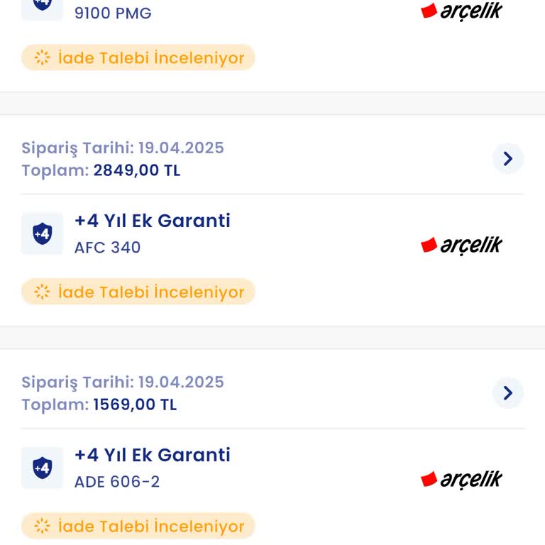 Ek Garanti İadesi Haftalardır Gerçekleşmiyor, Mağduriyet Yaşıyorum