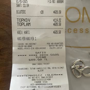 Aldığım Küpeyi Takamadan Bozuldu Değişim Yapılmadı