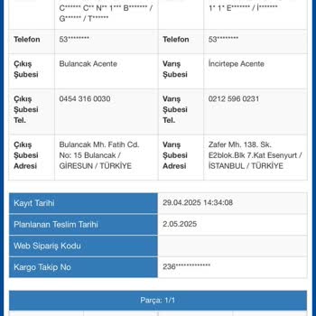 Kargom Kayboldu, Yanlış Bilgi Verildi Ve Teslimat Gecikti