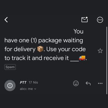 PTT Adına Gelen Sahte Kargo Mailleriyle İlgili Endişe Ve Sorumluluk Kaygısı