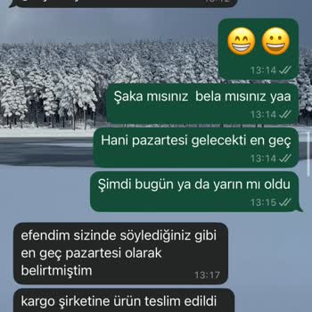 Sipariş Sonrası Ürün Ve İade Sorunu Yaşıyorum
