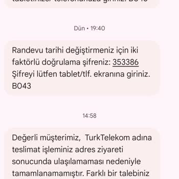 Teslim Edilmeyen Hat Ve Kurye Mağduriyeti
