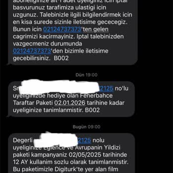 Digiturk'ten Eksik Ve Yanıltıcı Üyelik Kampanyası Mağduriyeti