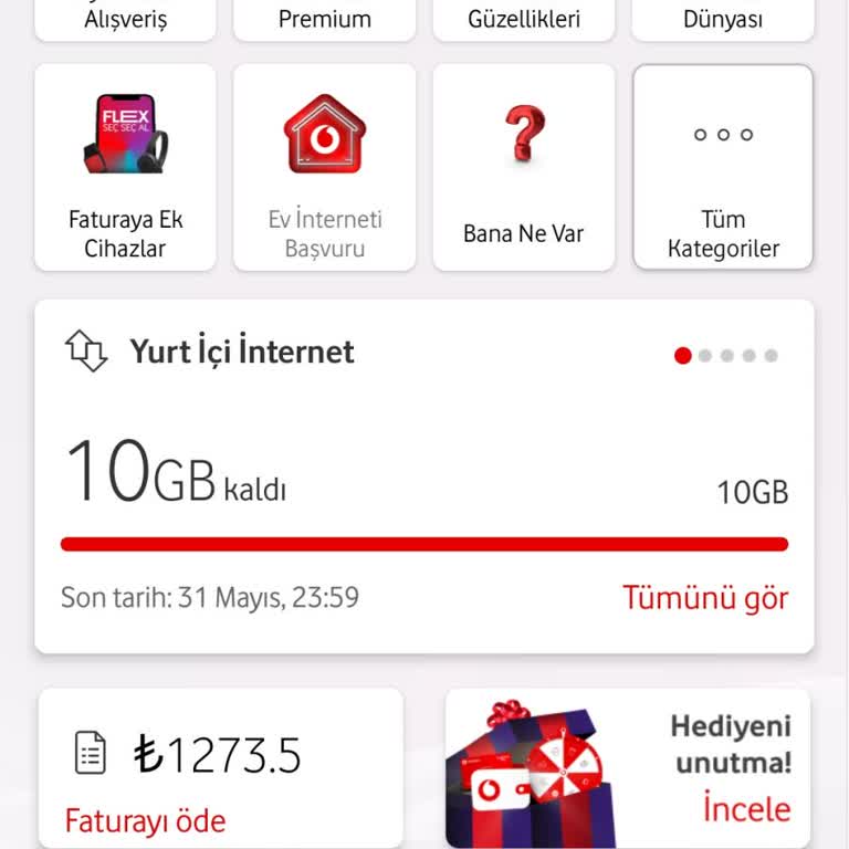 Vodafone Yeni Tarife Sonrası Yüksek Fatura Şoku