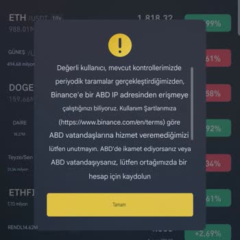 Binance Restricted My Account After Mistakenly Detecting a U.S. IP Address