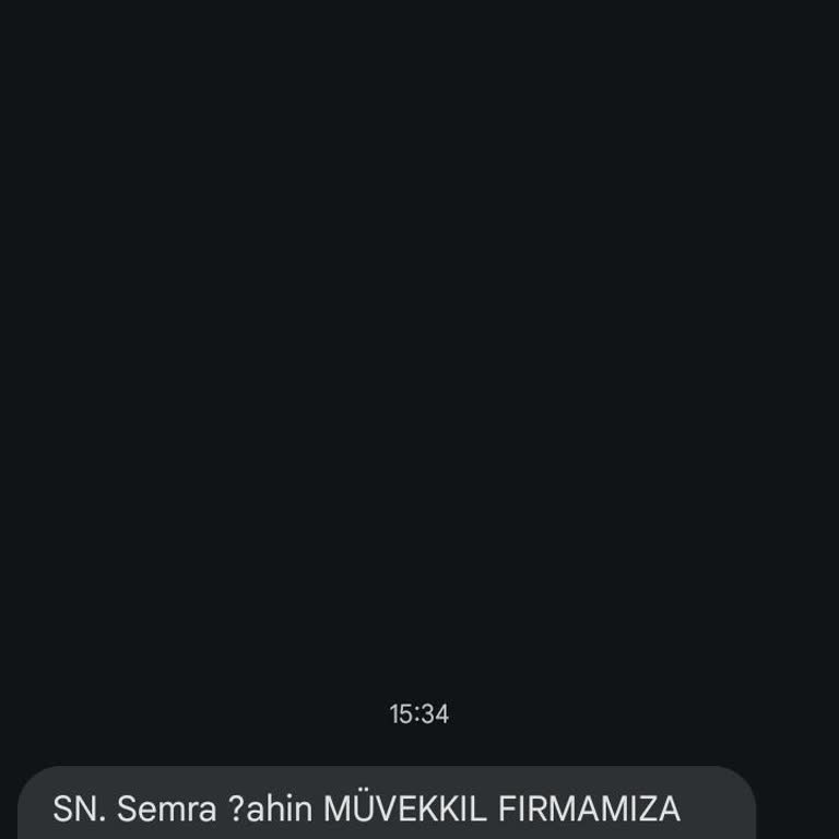 Adıma Yapılan Haksız Borç Ve Sahte Müşteri Hizmetleri Mesajı