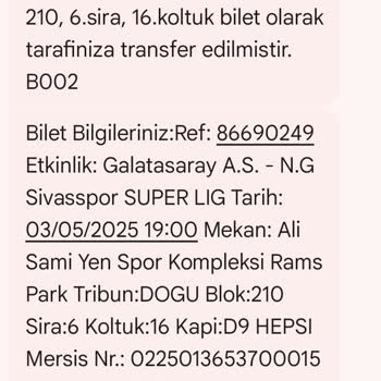 Çekiliş Sonucu Geç Açıklandı, Maça Yetişemedim