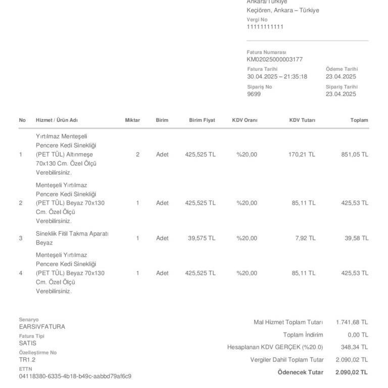 Eksik Ve Hatalı Ürün Gönderimi, İletişimsiz Hizmet