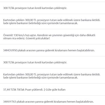 Depozito İadesi Yapılmıyor, Müşteri Hizmetleri Çözüm Sunmuyor