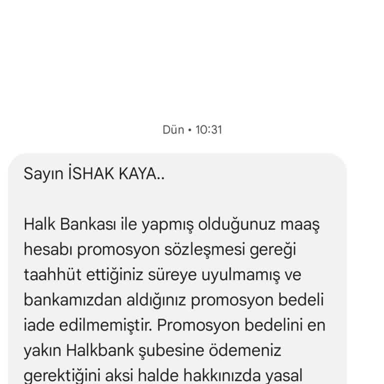 Promosyonu 1 Buçuk Yıl Sonra Geri İstemeniz Adil Mi